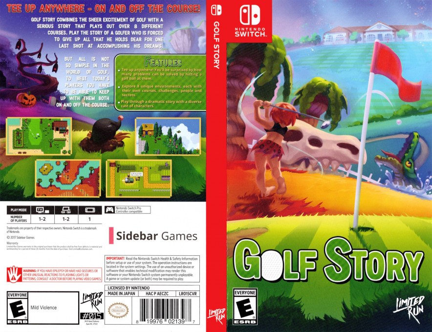 Golf Story — box-texture (US)