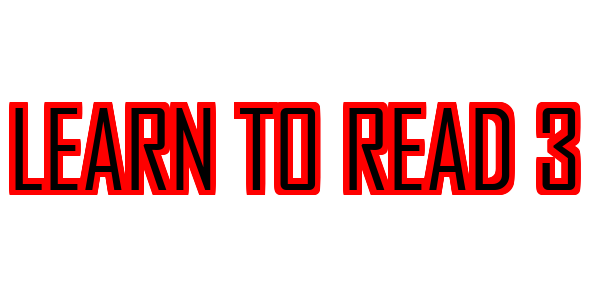 Learn To Read 3 — wheel-hd (SS)