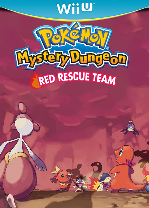 Pokemon Mystery Dungeon - Red Rescue Team box art