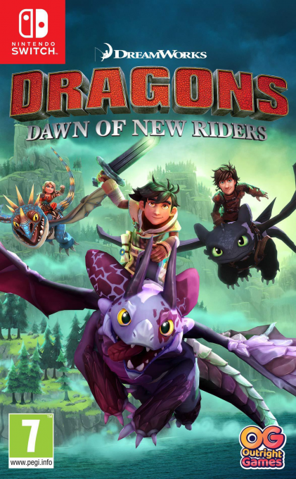 Dragons Dawn of New Riders — box-2D (EU)