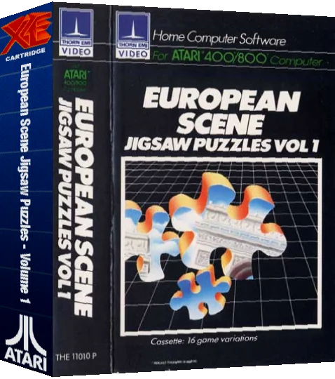 European Scene Jigsaw Puzzles - Volume 1 — box-3D (WOR)