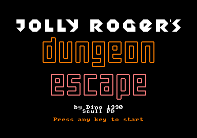 Jolly Roger's Dungeon Escape — sstitle (EU)