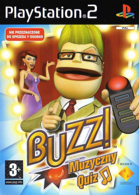 Buzz! The Music Quiz — box-2D (PL)