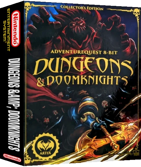 Dungeons & DoomKnights — box-3D (WOR)
