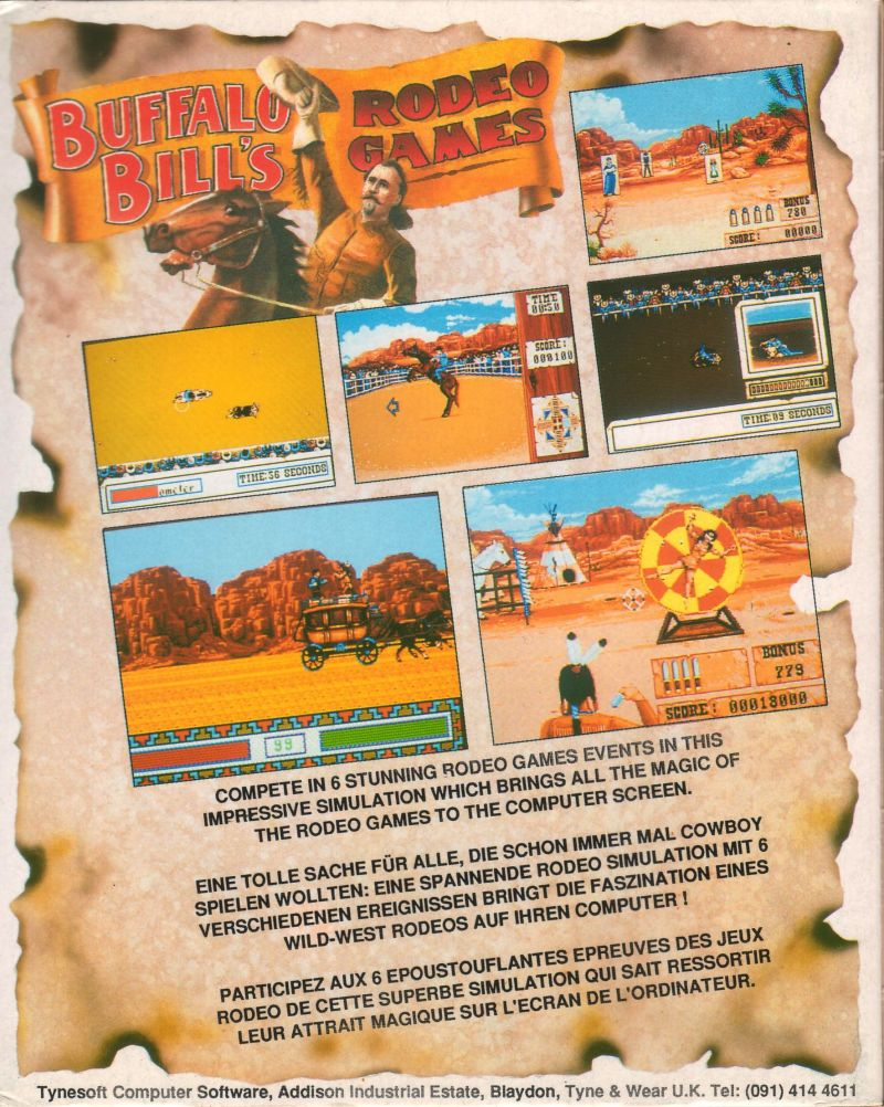 Buffalo Bill's Rodeo Games — box-2D-back (EU)