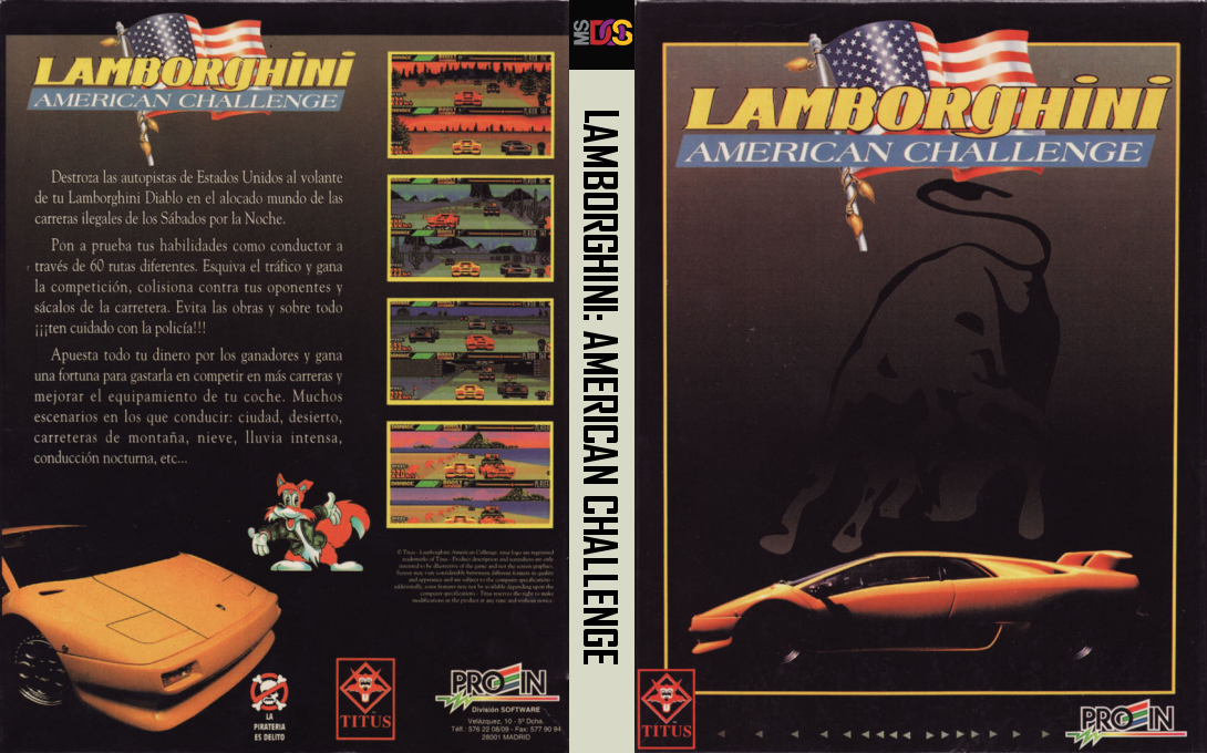 Lamborghini - American Challenge — box-texture (SP)