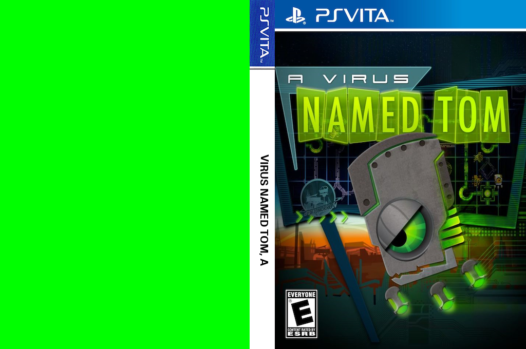 Virus Named Tom, A — box-texture (US)