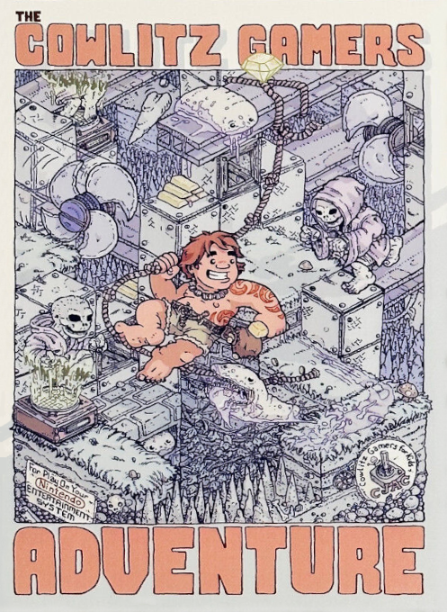 Cowlitz Gamers Adventure, The box art