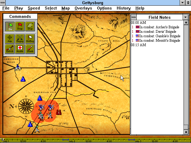 Gettysburg: Multimedia Battle Simulation — ss (WOR)