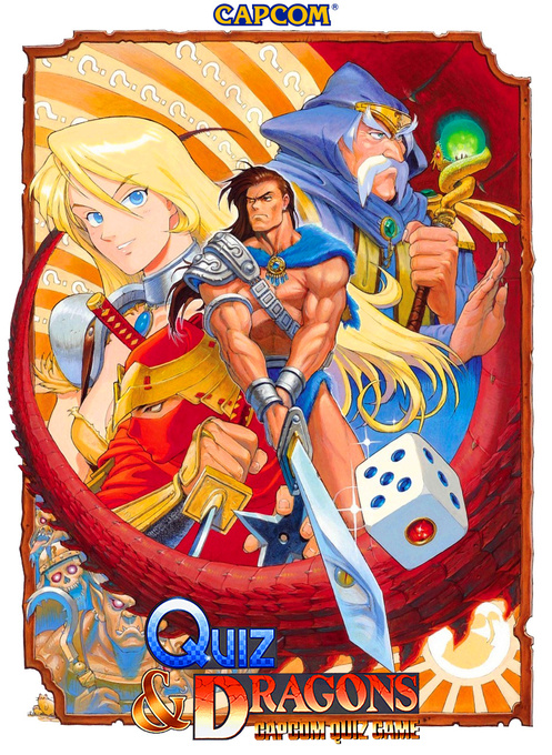 Quiz & Dragons: Capcom Quiz Game box art