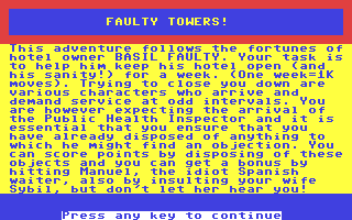 Faulty Towers — sstitle (WOR)