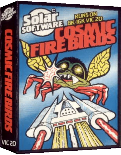 Cosmic Firebirds — box-3D (US)