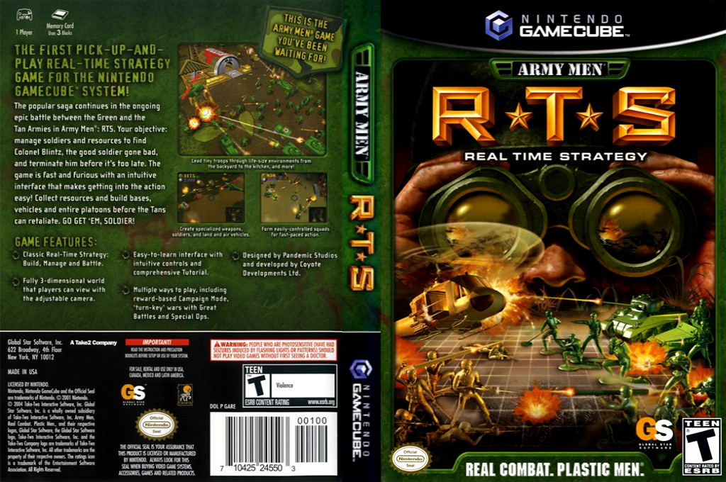 Army Men - RTS — box-texture (US)