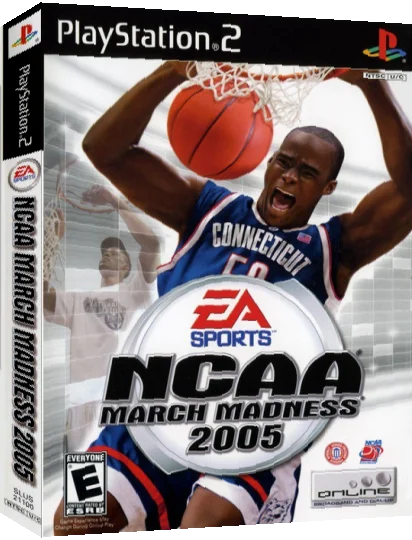 NCAA March Madness 2005 — box-3D (US)