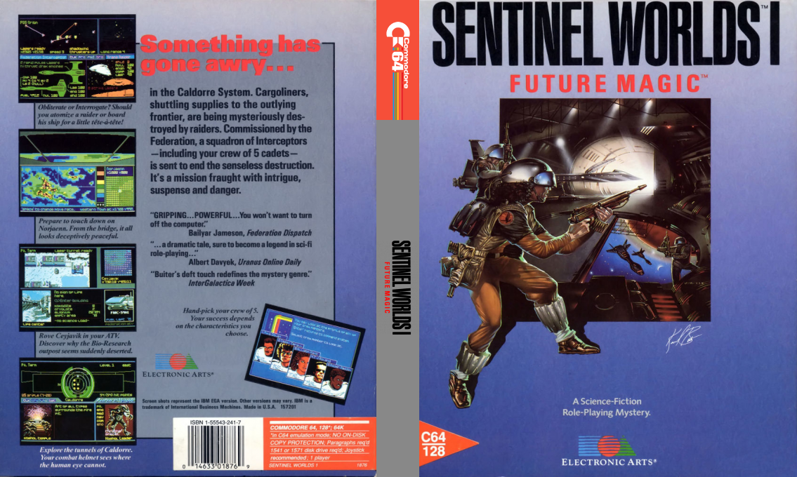 Sentinel Worlds I : Future Magic — box-texture (US)