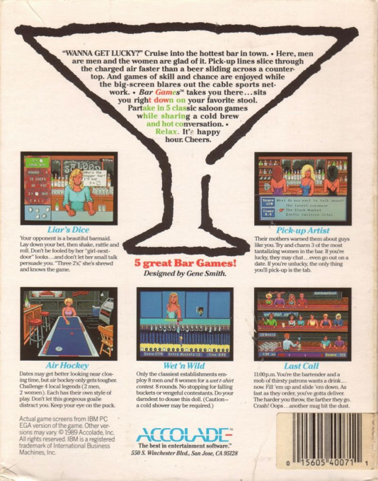 Bar Games — box-2D-back (US)