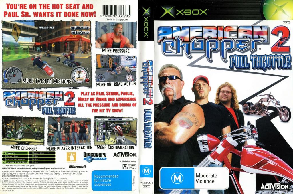 American Chopper 2 - Full Throttle — box-texture (AU)