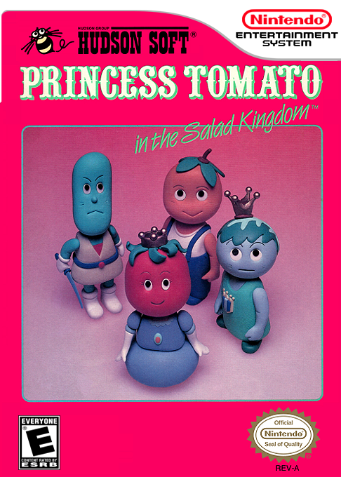 Princess Tomato in the Salad Kingdom box art