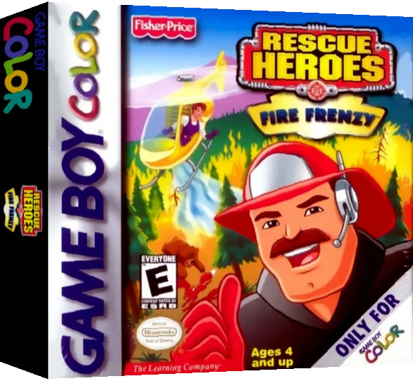 Rescue Heroes - Fire Frenzy — box-3D (US)