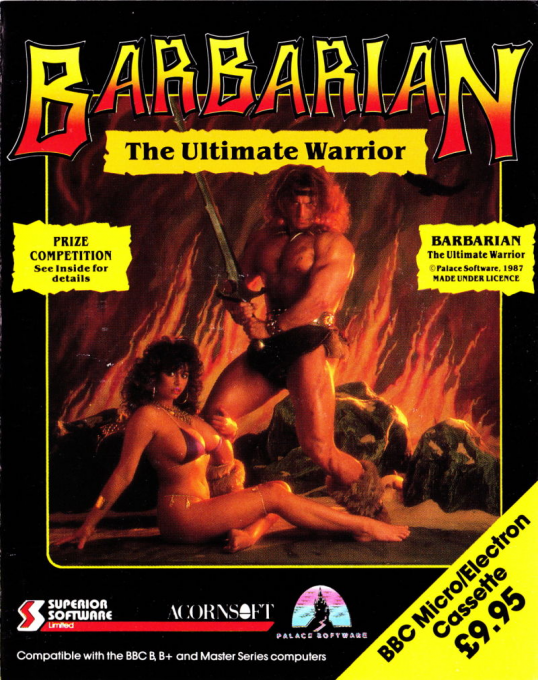 Barbarian - The Ultimate Warrior box art