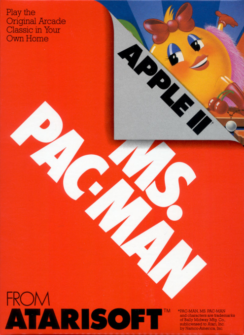 Ms. Pac-man box art
