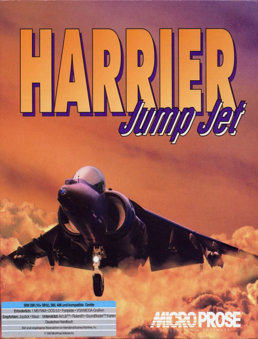 Harrier Jump Jet — box-2D (DE)