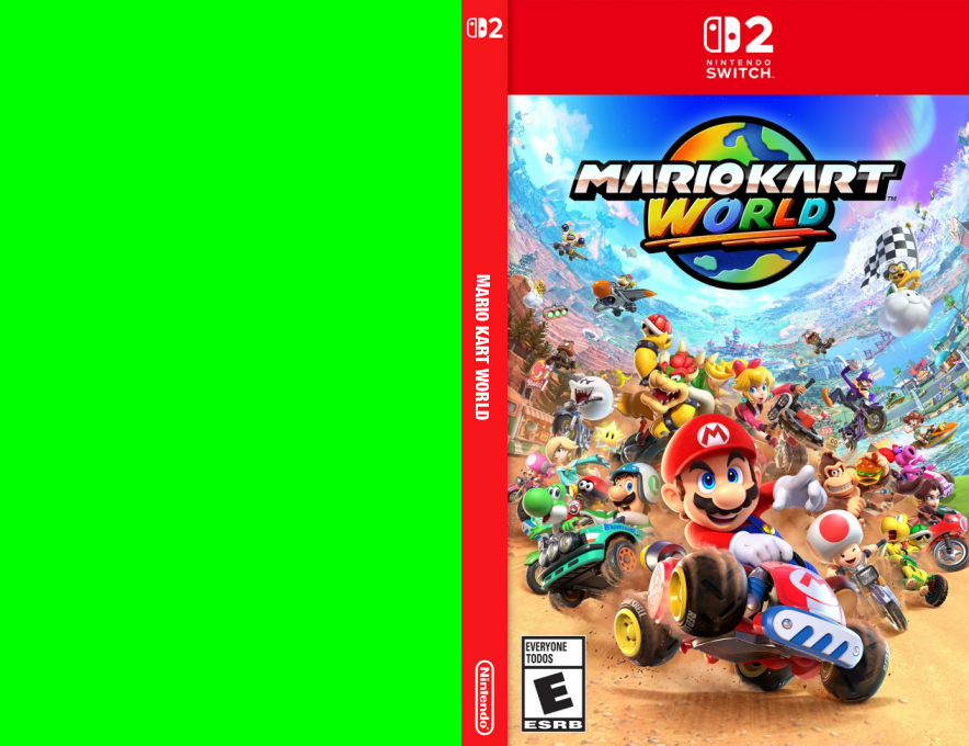 Mario Kart World — box-texture (US)