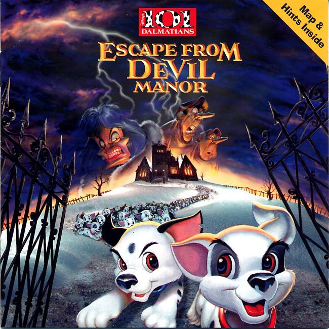 101 Dalmatians: Escape From DeVil Manor box art