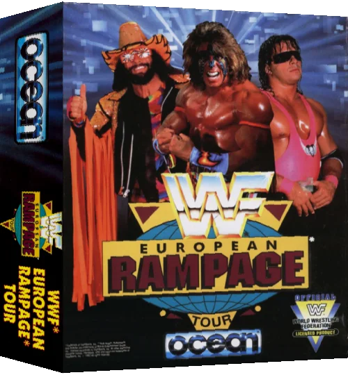 WWF European Rampage Tour — box-3D (EU)
