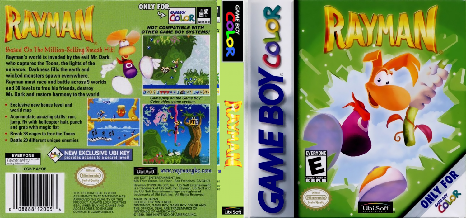 Rayman — box-texture (US)