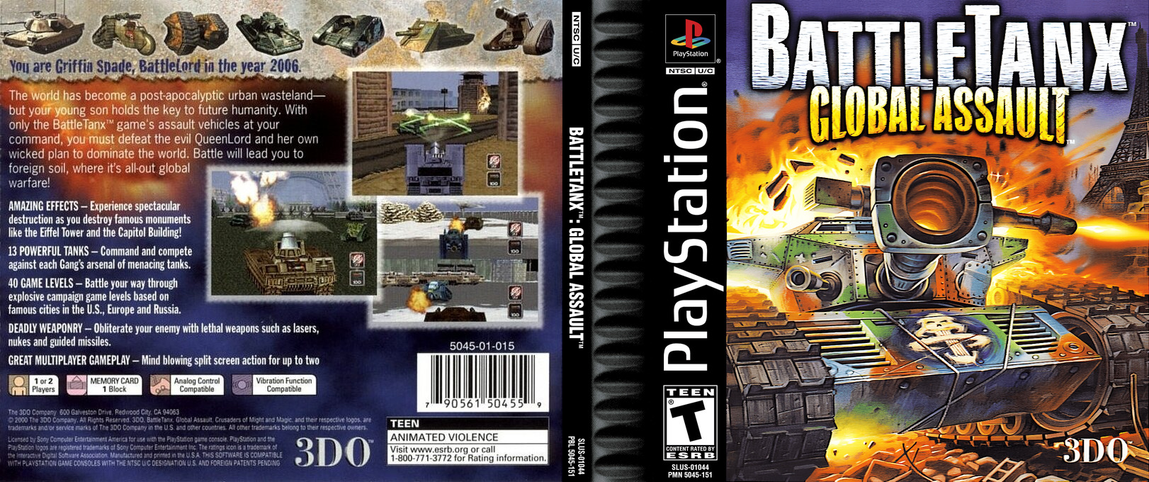 Battletanx - Global Assault — box-texture (US)