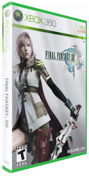 Final Fantasy XIII — box-3D (US)