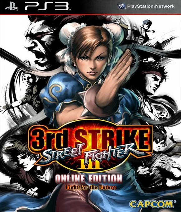 Street Fighter III - 3rd Strike Online Edition box art