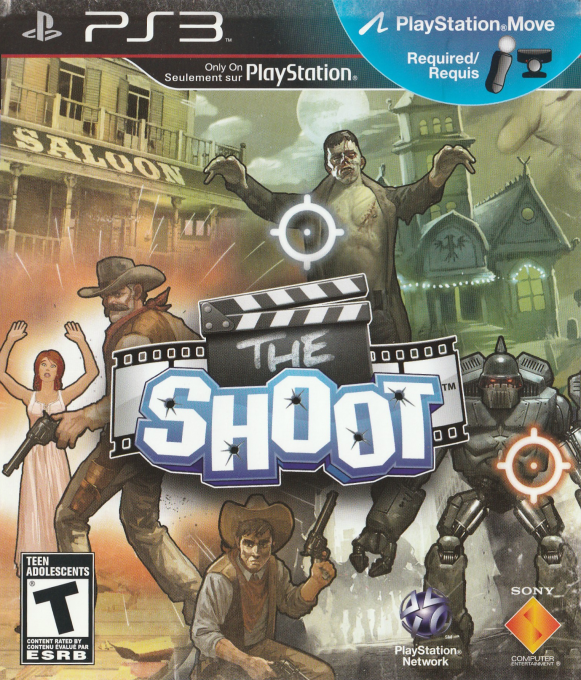 Shoot, The box art