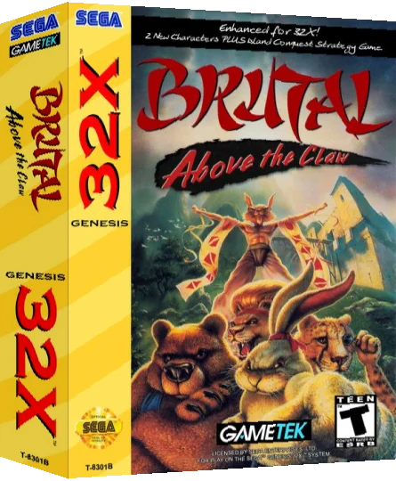 Brutal - Above the Claw — box-3D (US)