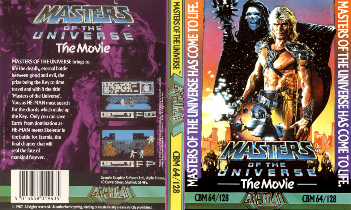 Masters of the Universe : The Movie — box-texture (EU)