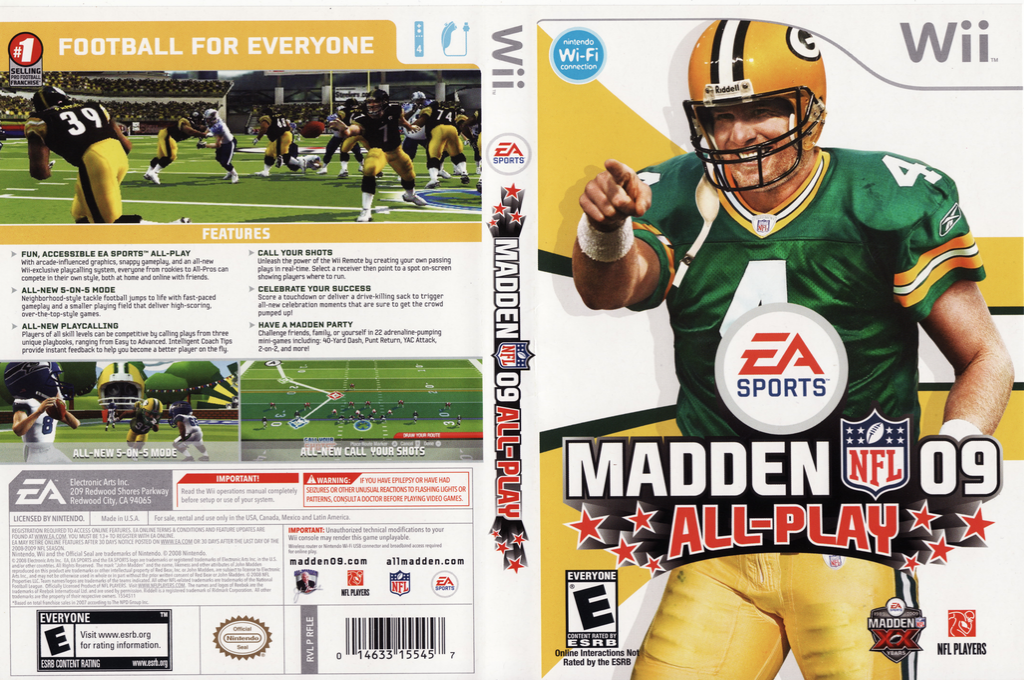 Madden Nfl 09 All-play — box-texture (US)