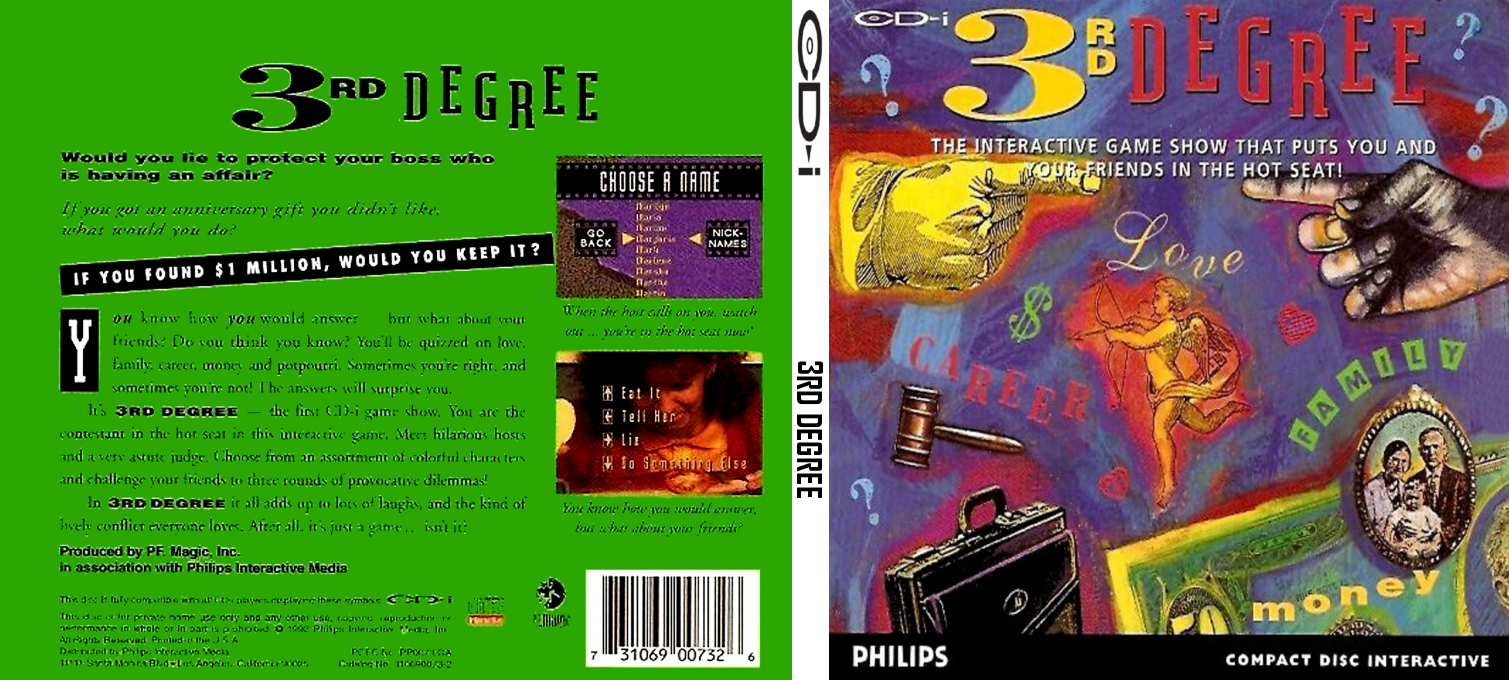 3rd Degree — box-texture (US)