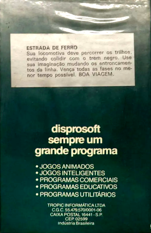 Estrada de Ferro — box-2D-back (BR)
