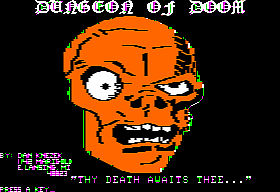 Eamon 117 - Dungeon of Doom — ss (WOR)