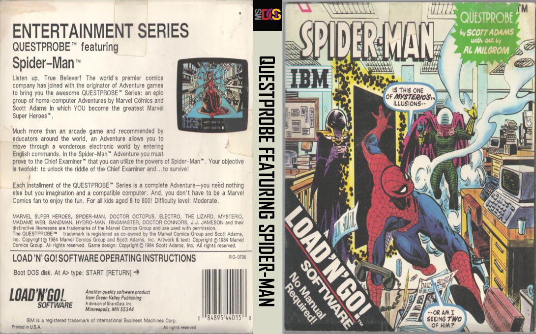 Questprobe featuring Spider-Man — box-texture (US)