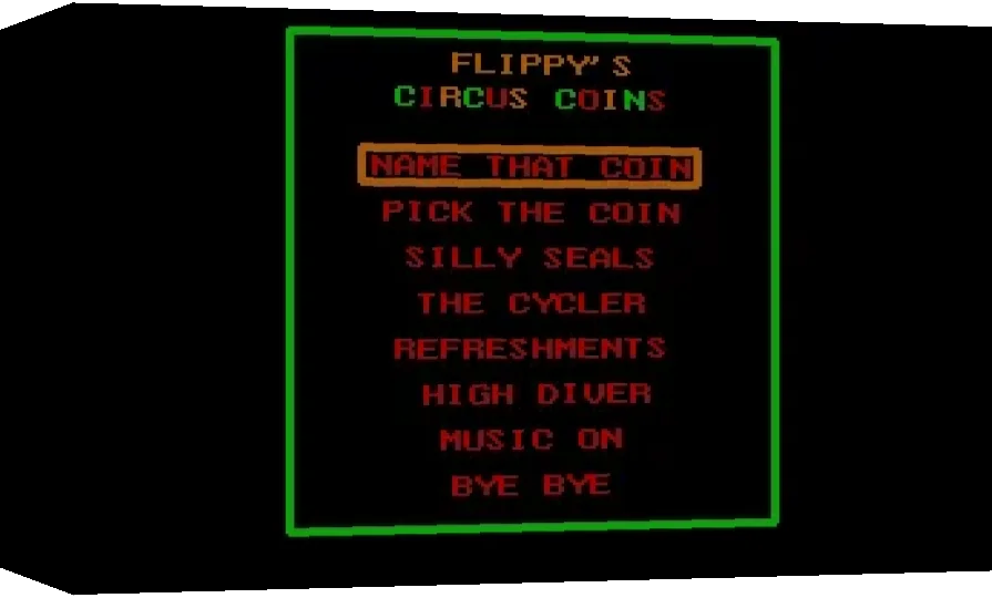 Flippy's Circus Coins — box-3D (WOR)