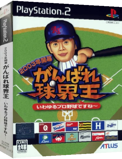 2003-toshi Kaimaku - Ganbare Kyuukaiou — box-3D (JP)