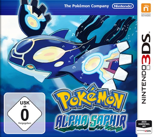 Pokemon Alpha Sapphire — box-2D (DE)