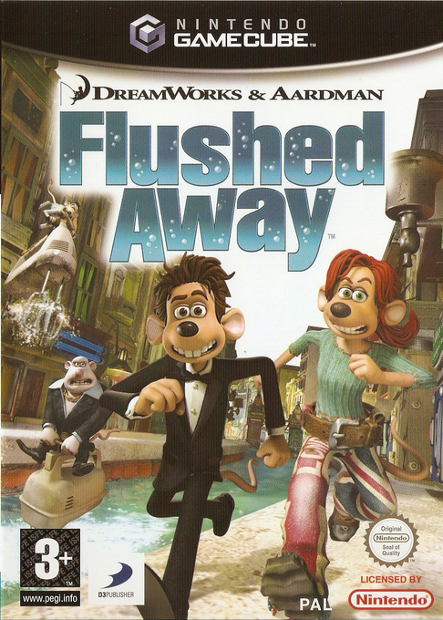 DreamWorks & Aardman Flushed Away — box-2D (EU)