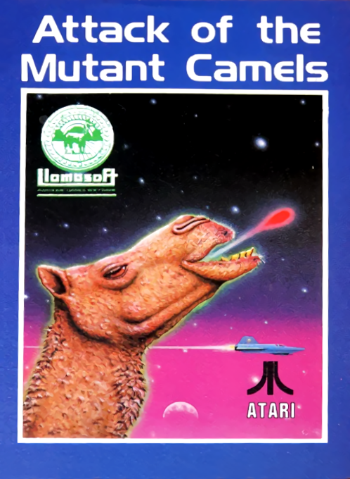 Attack of the Mutant Camels — box-2D (UK)