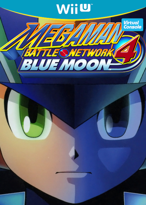 Mega Man Battle Network 4 - Blue Moon box art