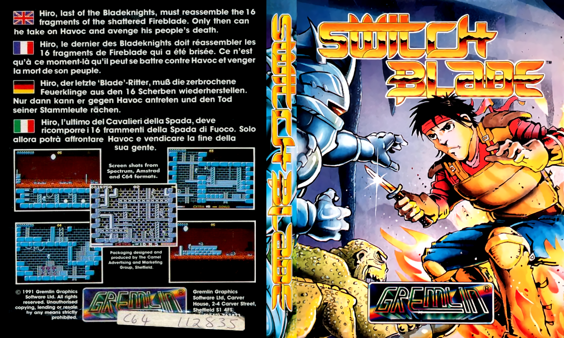 Switchblade — box-texture (EU)