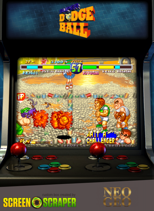 Super Dodge Ball — box-2D (SS)