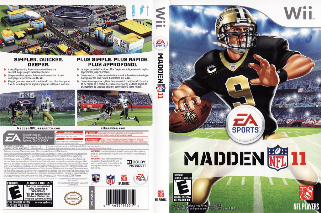 Madden NFL 11 — box-texture (US)